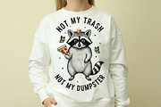 Not My Trash Not My Dumpster PNG, a Graphic by Vector Portal (Thumbnail 1 of 3)