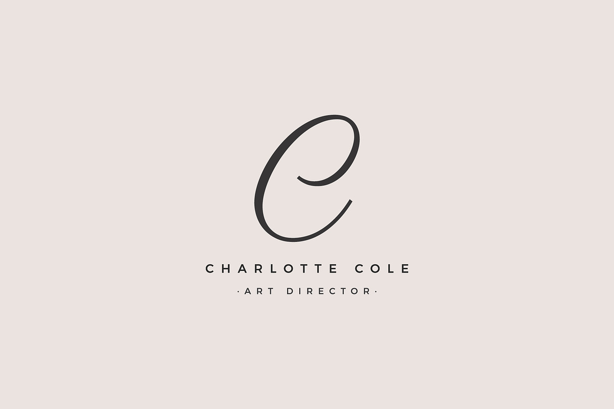 Charlotte Premade Logo, a Branding & Logo Template by studiolmh (Photo 5 of 6)