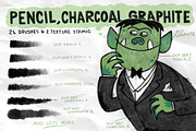 JUMBO Brush Pack for Photoshop, a Brush Add-On by David Creighton-Pester (Thumbnail 4 of 11)