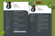 Modern Resume Template Design, a Resume Template by Nur Designer (Thumbnail 1 of 4)