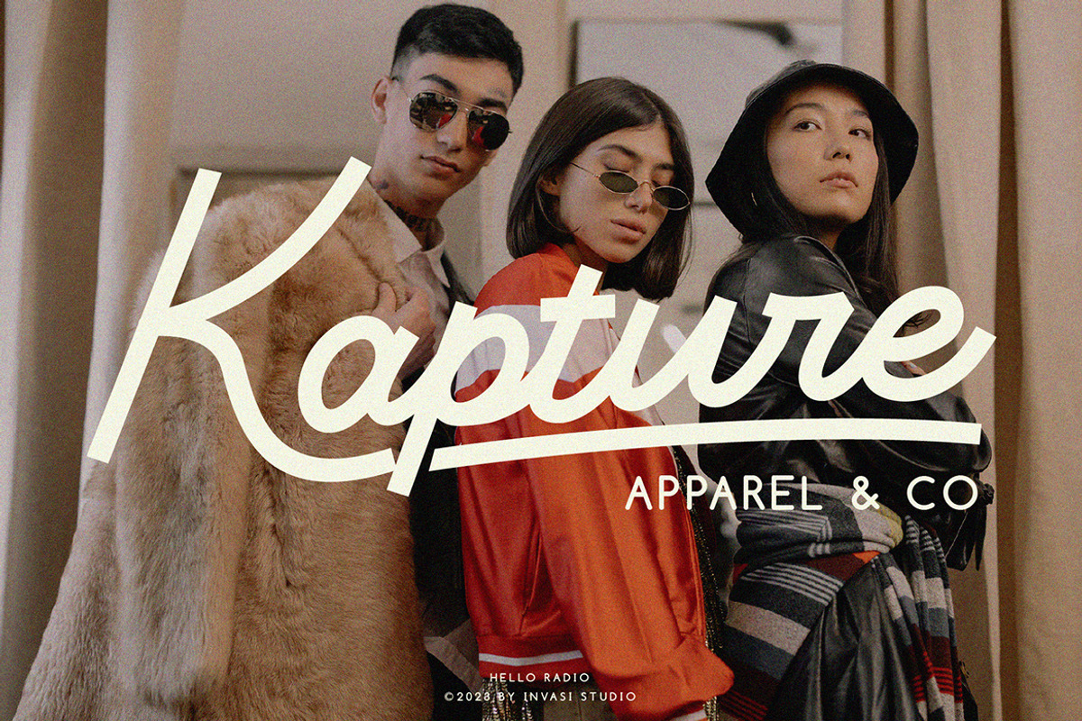 Hello Radio Font Free Download - Script Fonts Preview 2026