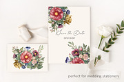 Baroque Floral Composition, an Illustration by SophieLittleEye (Thumbnail 2 of 7)