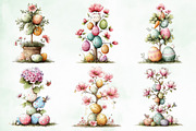 Whimsical Easter Tree Png Clipart, an Illustration by Creative Art (Thumbnail 7 of 8)