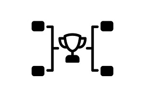 Tournament contest solid icon, a Solid Icon by Creative priyanka