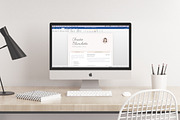 Resume Template CV 1, 2 page, a Resume Template by Resume Angels (Thumbnail 6 of 9)
