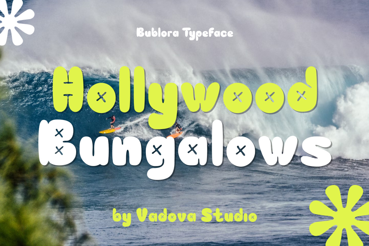 Bublora – Bubble Display Font, a Sans Serif Font by Vadovastd (Photo 5 of 7)