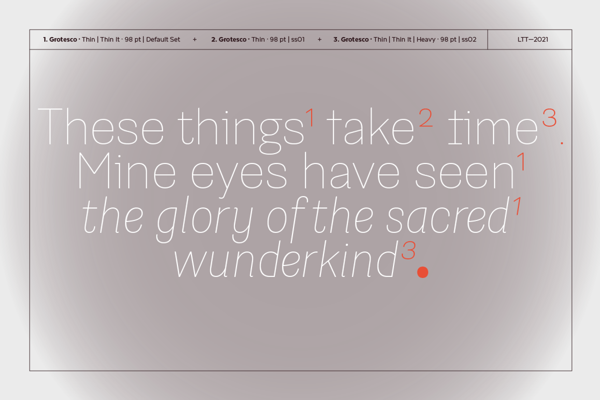 Grotesco, a Sans Serif Font by Latinotype (Photo 7 of 15)