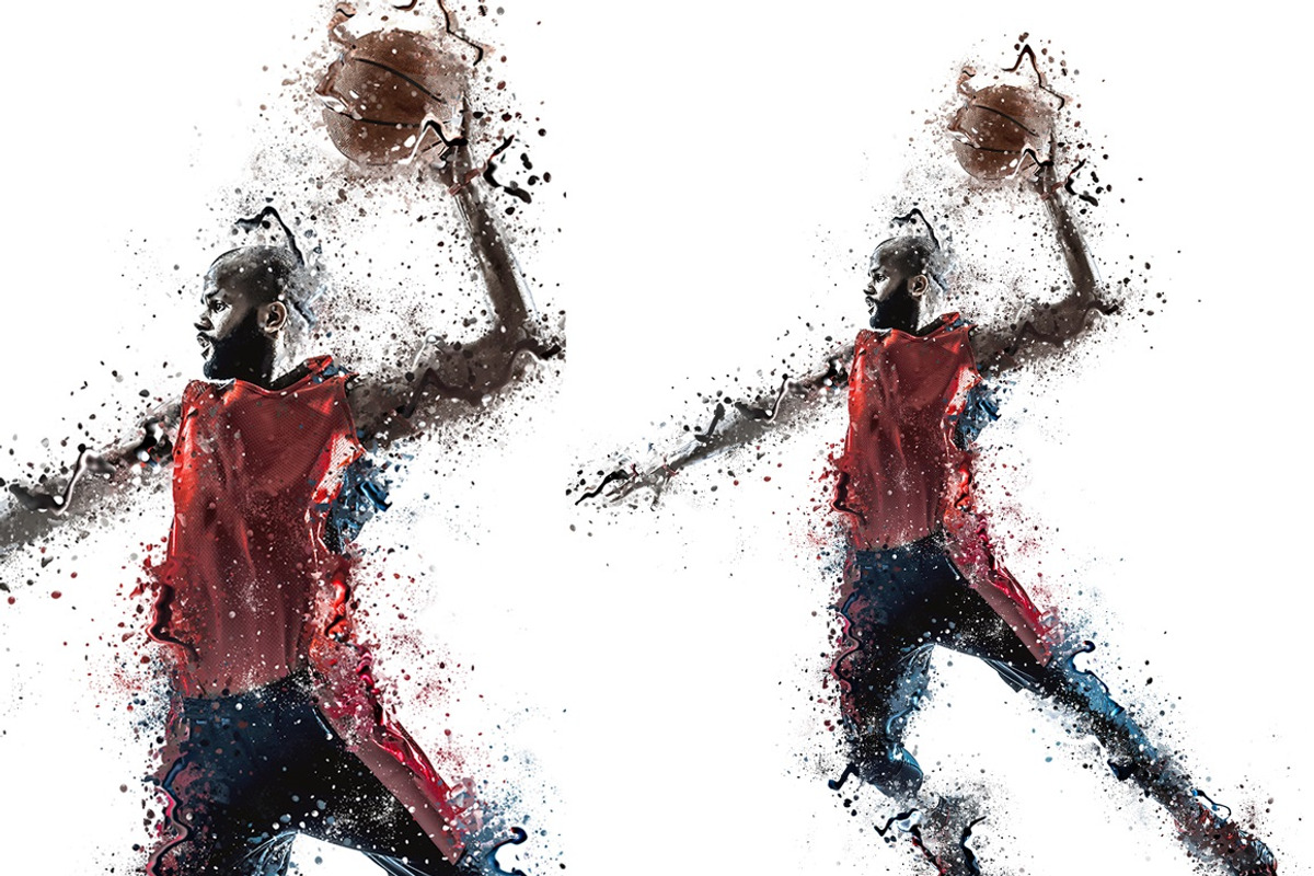 Shatter Photoshop Action, an Action Add-On by MRI STUDIO (Photo 4 of 10)