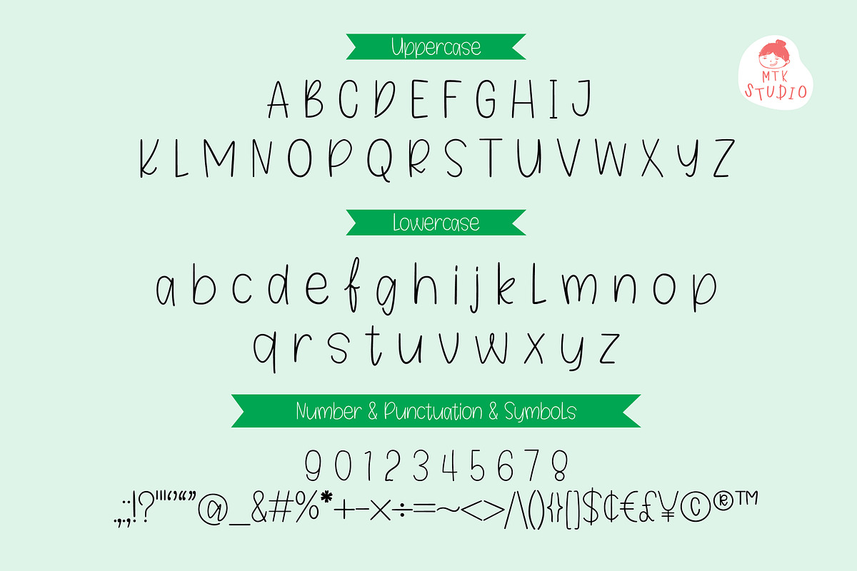 AmazingLand, a Handwritten Font by MTK Studio (Photo 2 of 6)