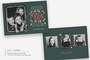 Mint + Merry | Christmas Card Bundle, a Card Template by The Modern Collective (Thumbnail 3 of 6)