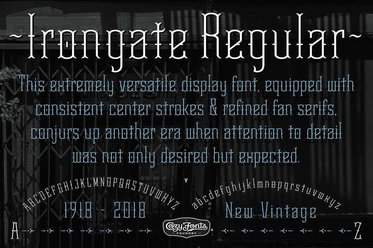 Irongate Regular preview 2