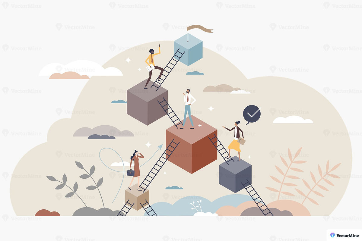 Office Life Vector Illustration Set, a Work Illustration by VectorMine (Photo 16 of 16)