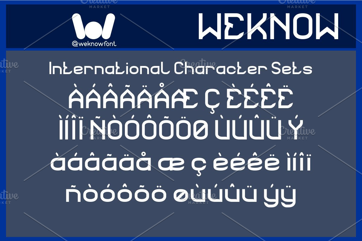 Amazing Structure font, a Font by weknow (Photo 8 of 8)