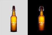 Craft Beer Bottle Mock-Up, a Product Mockup by 1baranov (Thumbnail 1 of 2)