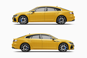 Sedan Mockup 11