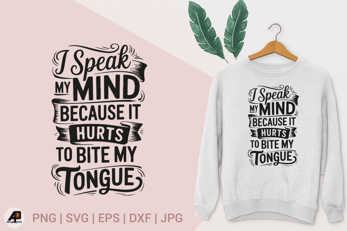 Funny Sarcastic Quotes Bundle, an Illustration by Actual Pixel (Photo 15 of 33)