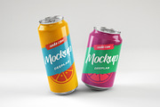 Soda Can Mockup Set, a Packaging Mockup by Deeplab (Thumbnail 6 of 17)