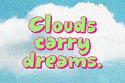Groovy Kloud Font, a Handwritten Font by GroovyFontCo (Thumbnail 3 of 9)