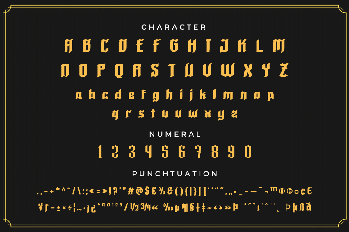 Roback, a Blackletter Font by twinstd (Photo 11 of 13)