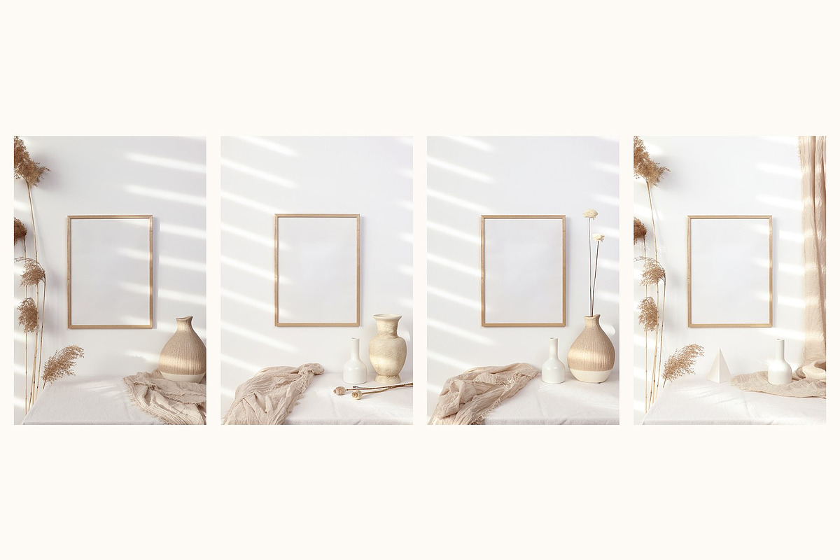 Photo Frame Mockup Bundle 26 Element, a Print Template by PawMockups (Photo 2 of 13)