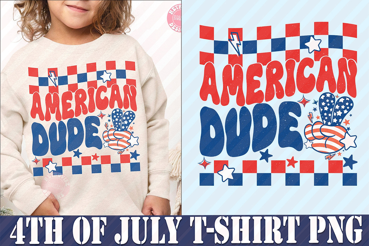 4th of July Kids Png Bundle, an Object Graphic by RETROVIBZDESIGNS (Photo 7 of 7)