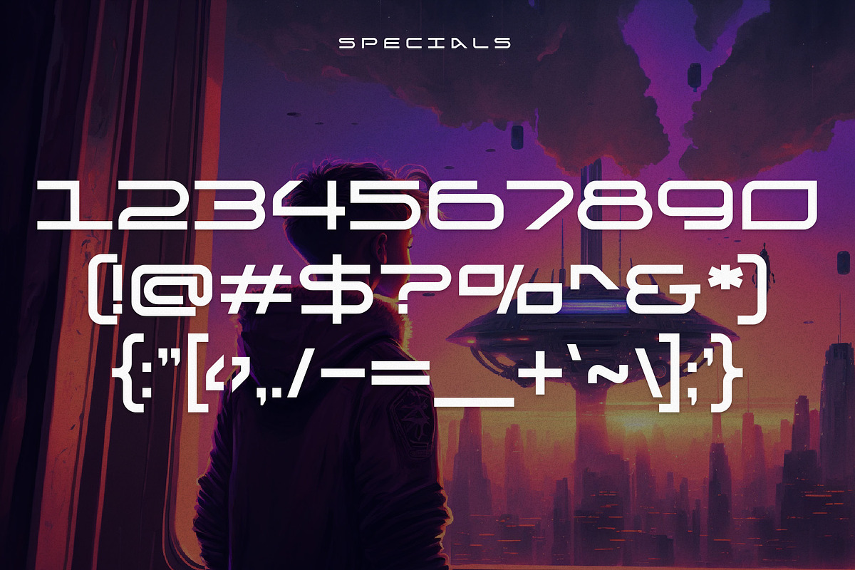 Stardock - Futuristic Typeface, a Sans Serif Font by HipFonts (Photo 6 of 8)
