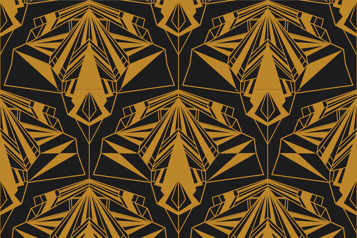 luxury art deco elements, a Pattern Graphic by AAN Seamless Shop (Photo 3 of 3)