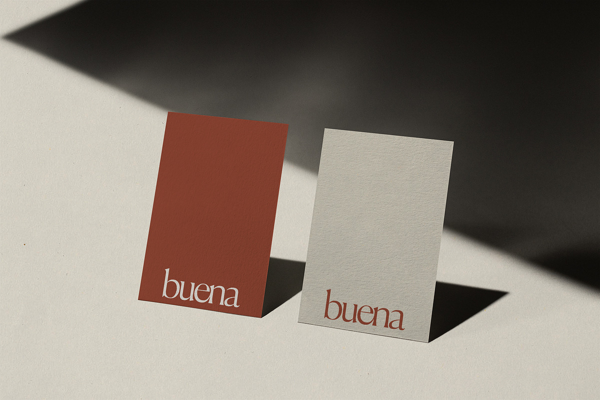 Buena 02 Business Card Mockup, a Templates & Theme by StudioModra (Photo 3 of 5)