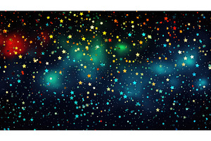 vibrant texture stars background ai, an Abstract Photo by pikepicture