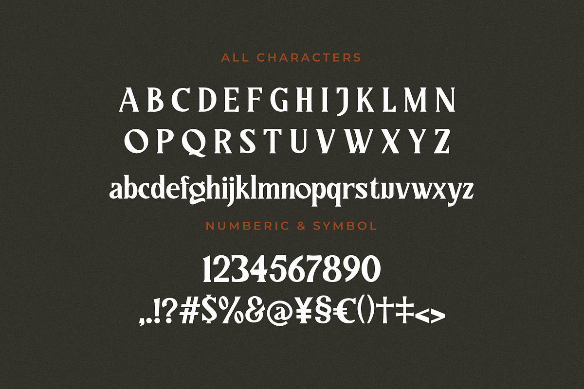 Regano Qingsta - Vintage Serif Font, a Serif Font by Lettermine (Photo 8 of 10)
