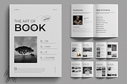 Modern Art Book Layout Template, a Brochure Template by MightyDesign (Thumbnail 1 of 6)