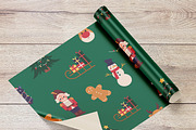 Christmas Patterns, a Seasonal Illustration by Sabina_Ava (Thumbnail 6 of 7)