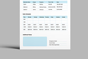 Medication Schedule Template, a Stationery Template by MightyDesign (Thumbnail 5 of 7)