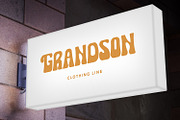 SundayNoon-Groovy Retro Display Font, a Symbol Font by AQR Studio (Thumbnail 3 of 9)