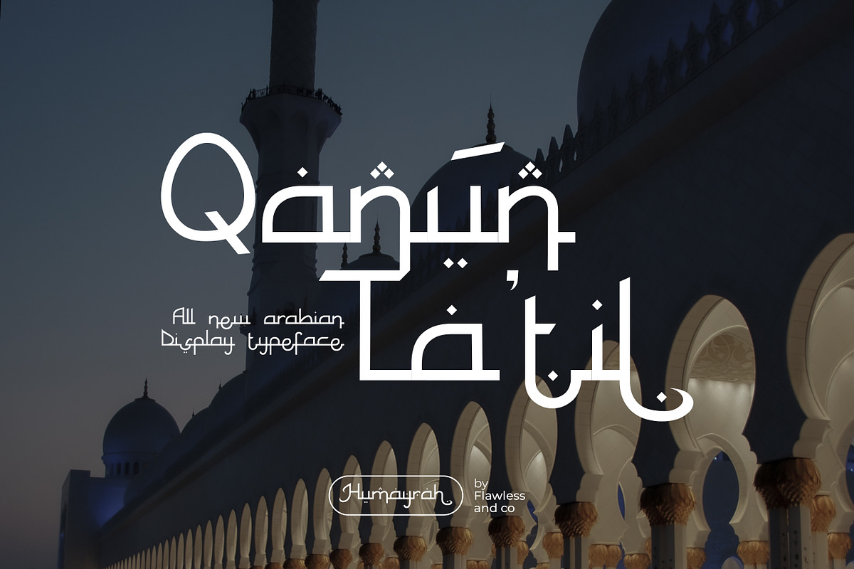 Humayrah - Ramadhan Arabic Font, a Handwritten Font by Flawless And Co (Photo 2 of 10)