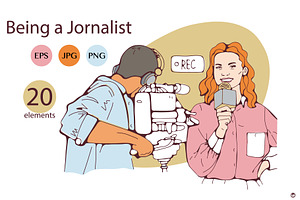 Being a journalist