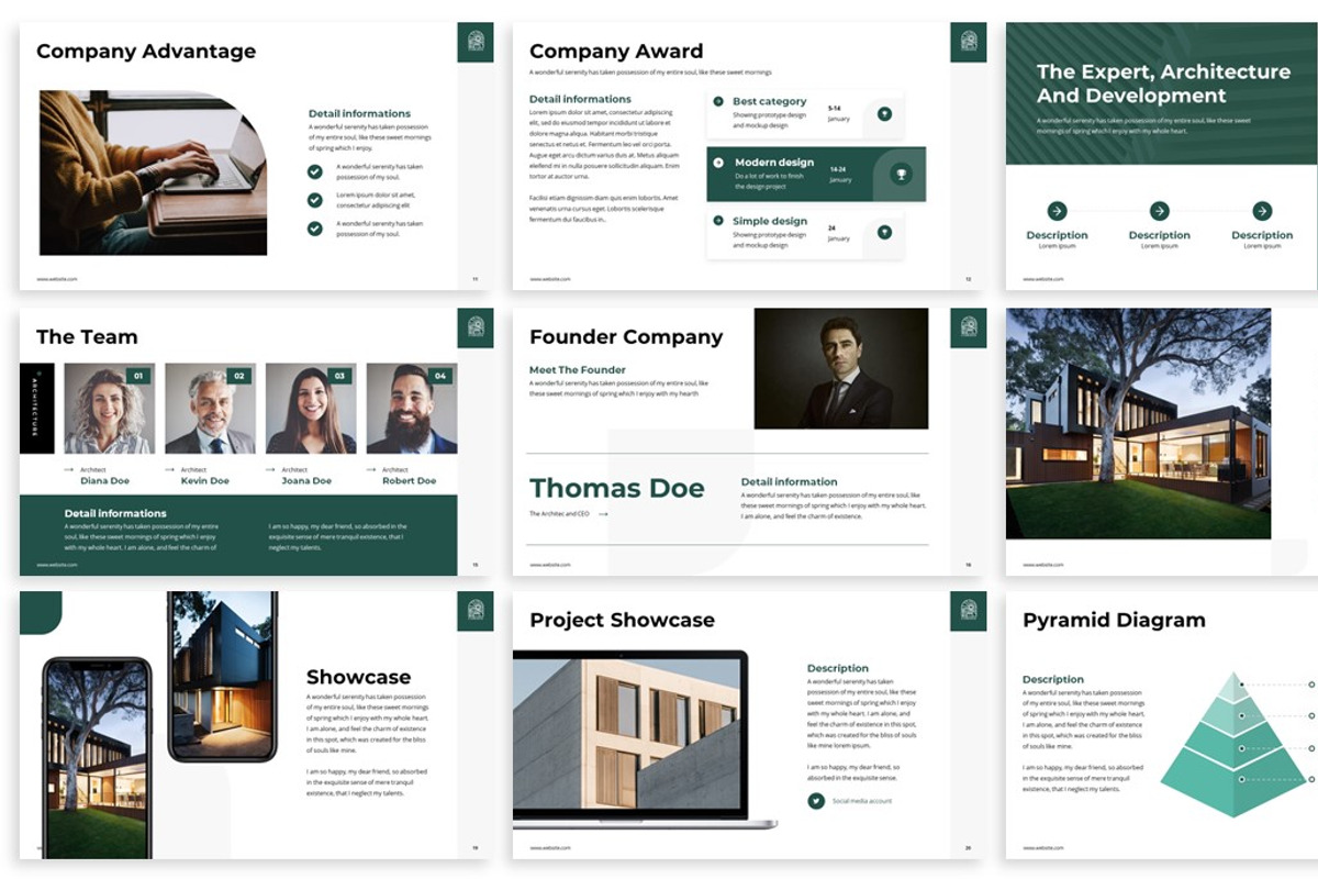 Conara - Residential Powerpoint, a Presentation Template by SlideFactory (Photo 3 of 4)