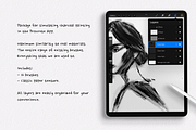 Procreate Charcoal Brush Set, a Brush Add-On by Brush Moment (Thumbnail 4 of 9)