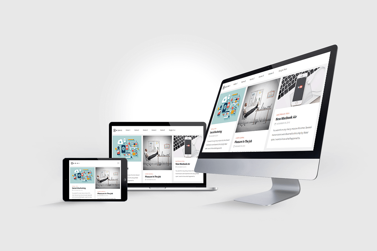 Rashi - Modern WordPress Blog Theme, a WordPress Template by Lime Theme (Photo 2 of 5)