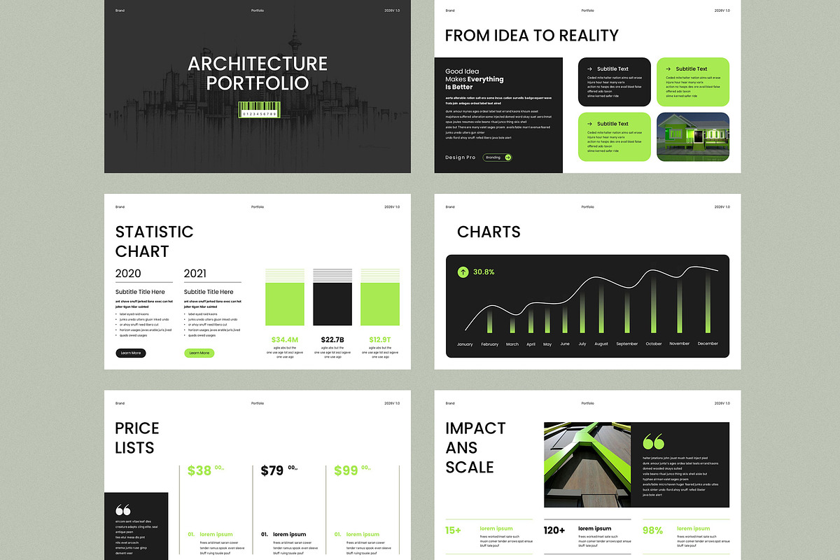 Architecture Portfolio Presentation, a Presentation Template by Pradaxa (Photo 8 of 8)