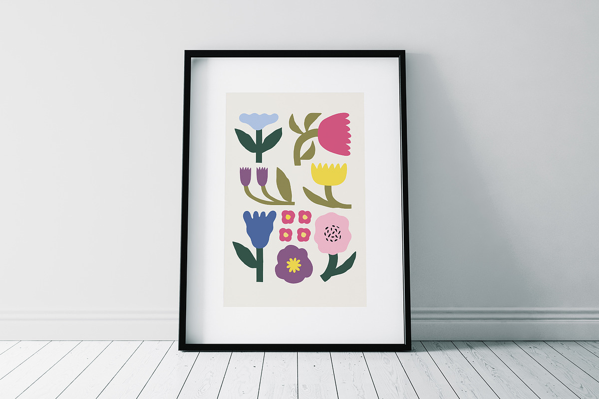 FLOWER MARKET Graphics Collection, a Pattern Graphic by Katerina Osa (Photo 5 of 16)