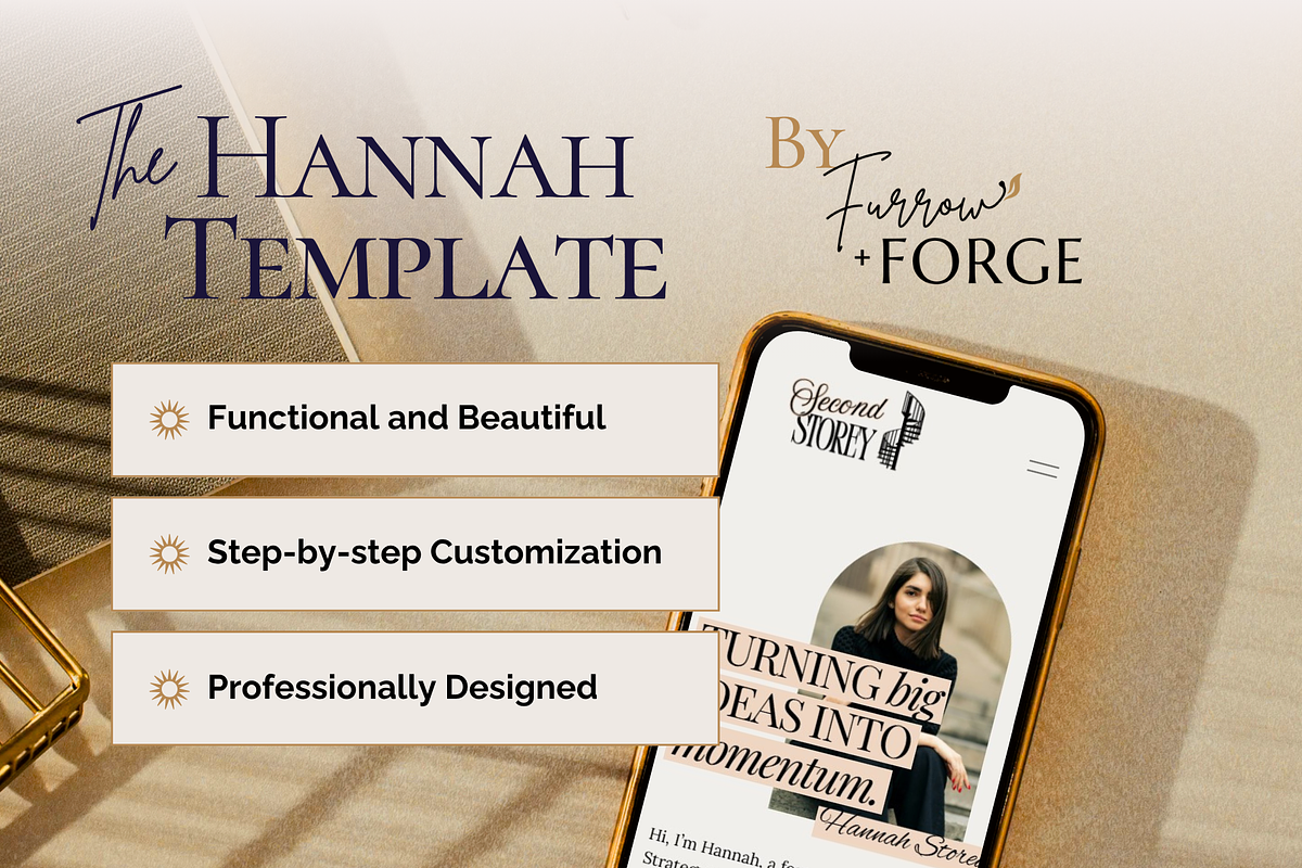 Squarespace 7.1 Template: Hannah preview 7