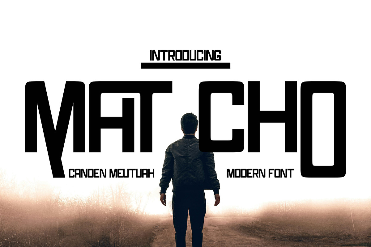 Mat Cho, a Sans Serif Font by Canden Meutuah (Photo 1 of 6)
