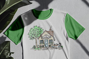 Charming Hand Drawn Cozy Cafe Vector, a Decorative Illustration by MkStudio (Thumbnail 2 of 3)