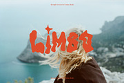 Les Fleurs a Wavy Fluid Font, a Sans Serif Font by Emma Make (Thumbnail 3 of 6)