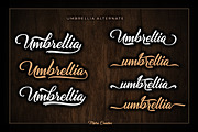 Umbrellia, a Script Font by Matra Creative (Thumbnail 3 of 9)