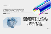 Plasmawave - Futuristic Typeface, a Sans Serif Font by HipFonts (Thumbnail 4 of 9)