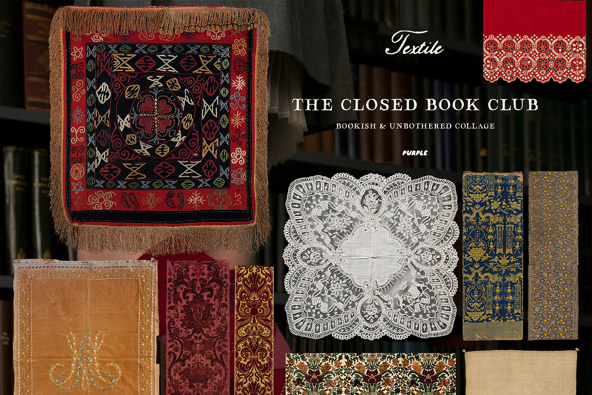 The Closed Book Club Vintage Collage, an Object Graphic by Purple (Photo 14 of 15)