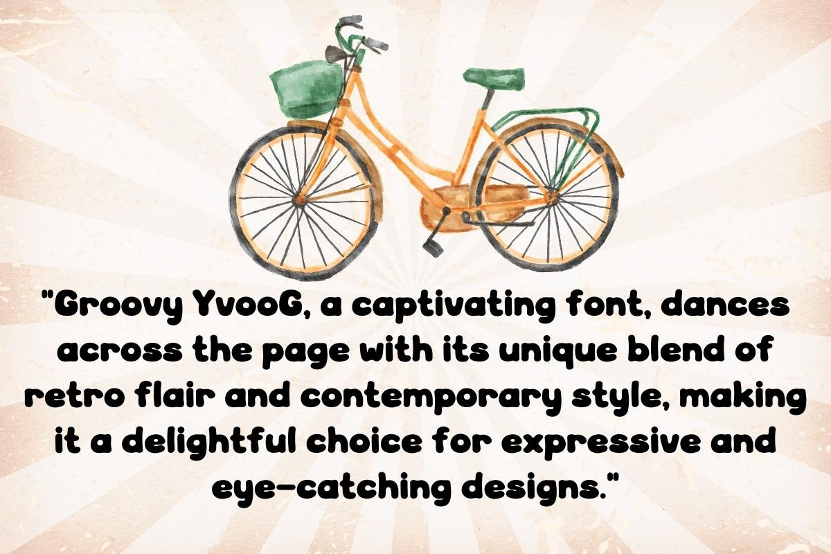 Groovy YvooG - Handwritting, a Handwritten Font by Charmingbear59.design (Photo 4 of 5)