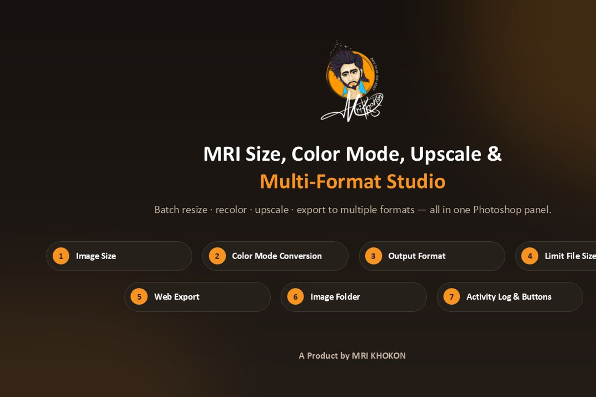 Batch Resize, Color Convert Script, a Plug-in Add-On by MRI STUDIO (Photo 11 of 11)